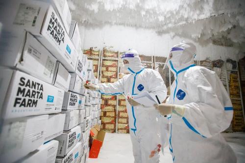 冷链消毒-安全杀毒、无残留，不破坏产品有效成分